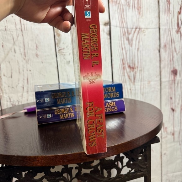 George R. R. Martin books 3 out of the 5 sets of Game of Thrones book Paper Back - Picture 8 of 14